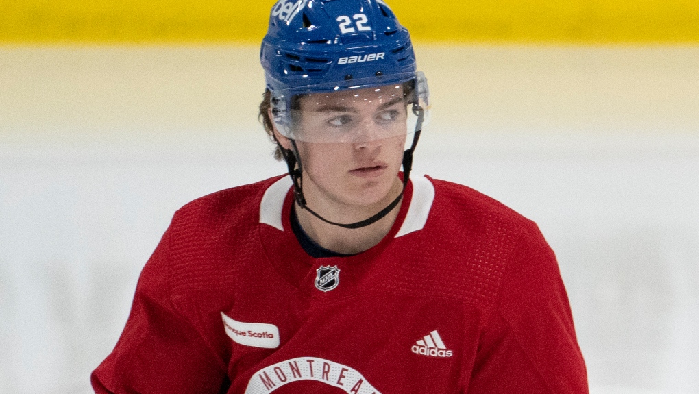 Montreal Canadiens Cole Caufield
