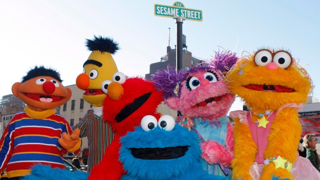 Sesame Street Live characters in 2010