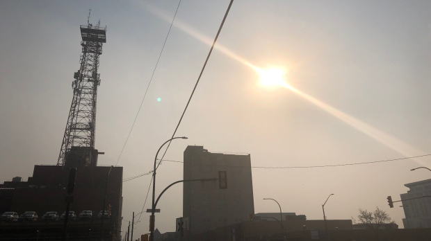 Northern Sask. wildfires lead to smoky haze in Saskatoon