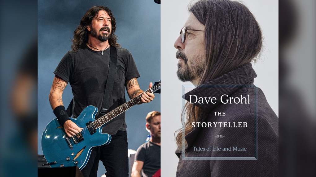 Dave Grohl and 'The Storyteller' cover