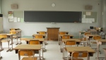 An empty classroom is shown in a file photo. (Getty Images)