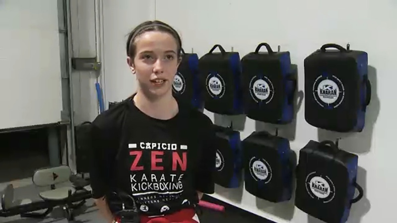 Lauren Hoover-Reoya is a martial arts champ to watch and she's our Athlete of the Week.
