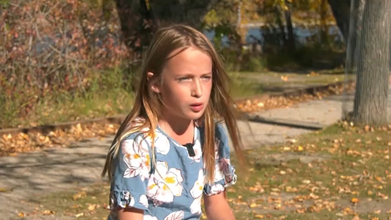 Taylin Morin is a young Calgarian who was inspired by Terry Fox. Now she helps raise money to fight cancer. She's our Inspired Albertan. Darrel Janz reports