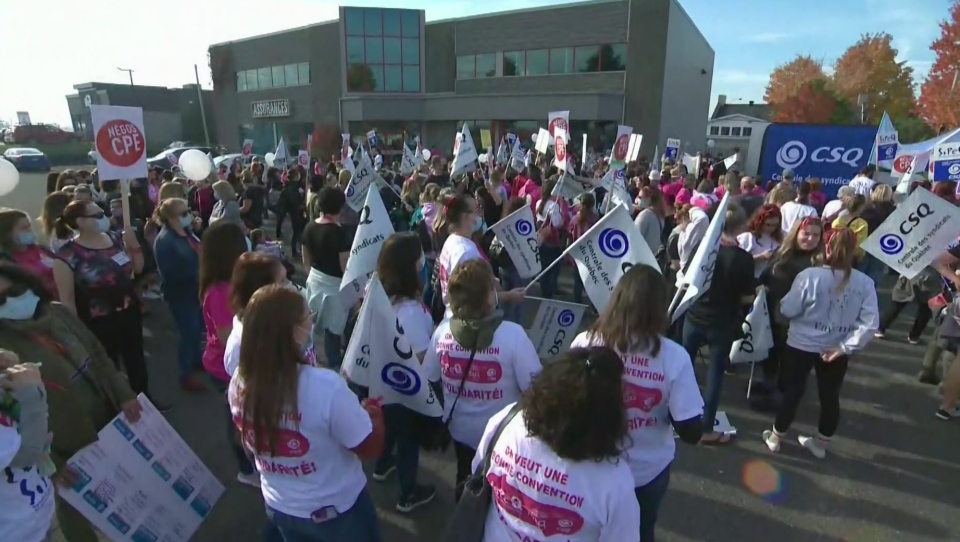 Quebec daycare workers getting raise
