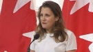 Freeland on supply chain issues 