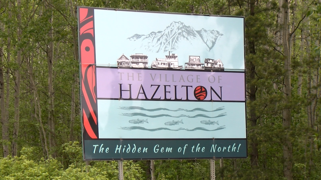 Hazelton sign