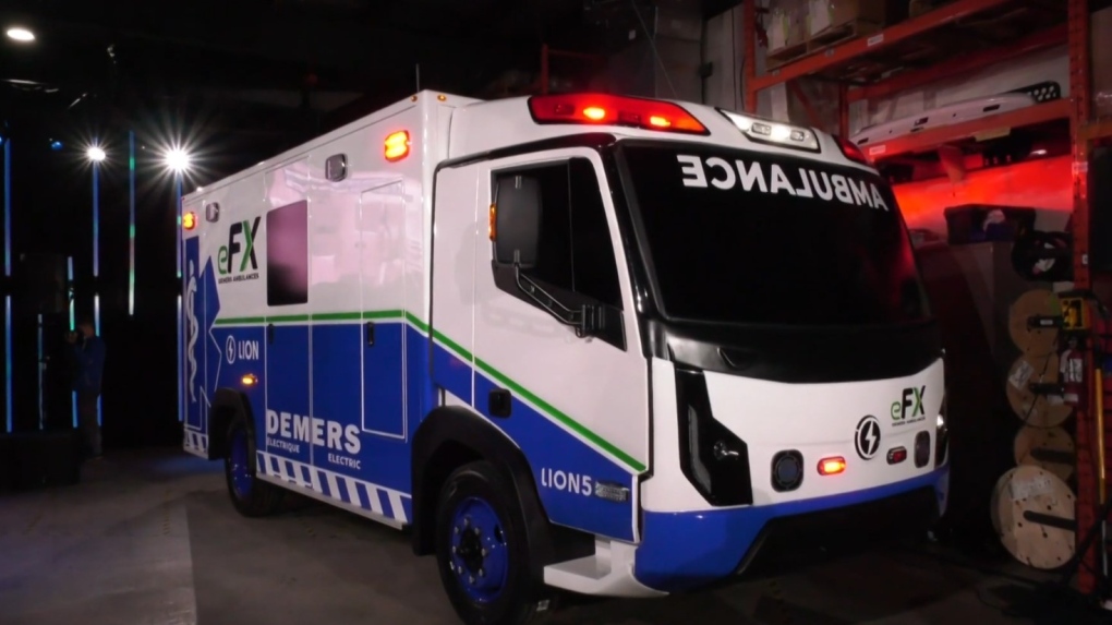 Electric ambulance