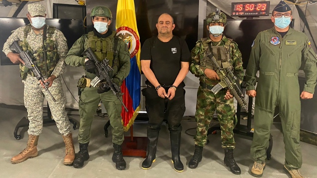 Colombia's most wanted drug lord captured in jungle raid