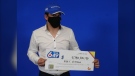 Kilal Taha, 21, of Ottawa, won $5.7 million Lotto 6/49 prize. (OLG)

