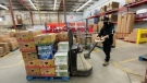 The Ottawa Food Bank is dealing with increased demand and rising food prices this fall. (Peter Szperling/CTV News Ottawa)