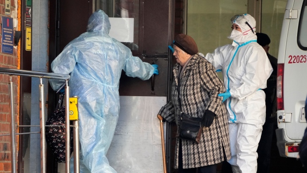 Russia hits new record for coronavirus infections