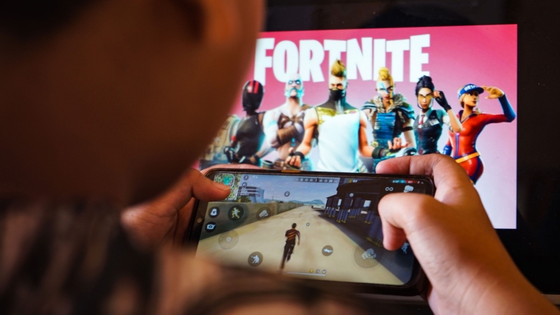 The Chinese version of the hit video game "Fortnite" is shutting down in November. (Herwin Bahar/ZUMA Wire/CNN)
