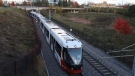 OC Transpo began simulating regular service on the Confederation Line on Thursday. (OC Transpo)