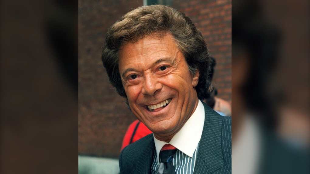 Lionel Blair in London, in 1995