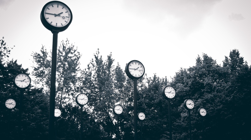 Clocks are pictured in this file photo. (Pixabay / Pexels)