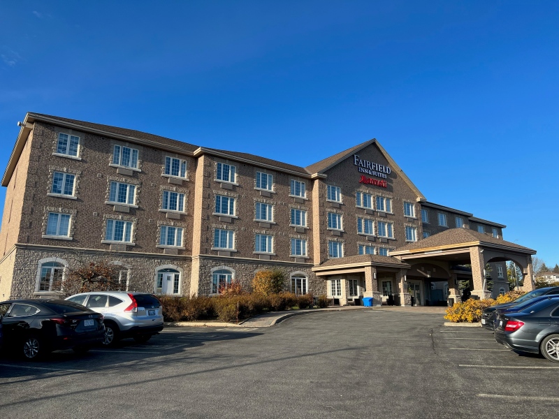 Fairfield Inn and Suites in Kanata. (Dave Charbonneau/CTV News Ottawa)