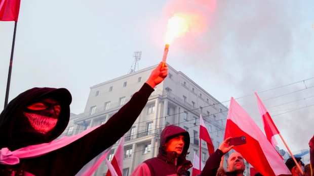 Kelompok sayap kanan Polandia menuntut perbatasan yang kuat dalam krisis Belarusia