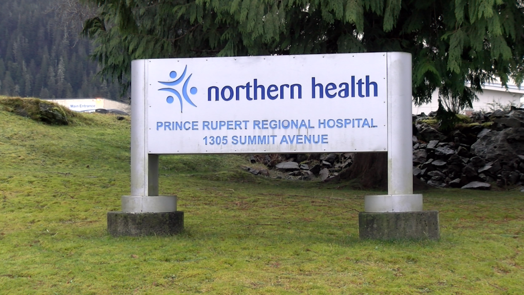 Prince Rupert Regional Hospital sign