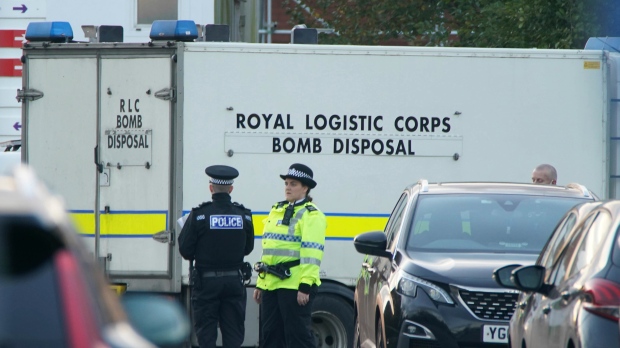 U.K. police release 4 men held over Liverpool taxi bombing