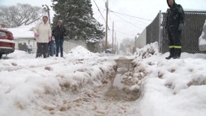 People living on Havelock Avenue in St. Vital are speaking out about the condition of their back lane. They say nearly foot deep potholes are damaging cars and are a safety risk. (Source: CTV News Winnipeg)
