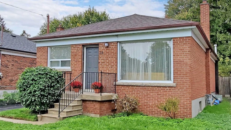 The home, located at 28 Mackinac Crescent in the Danforth Avenue and Lawrence Avenue East area, has been on the market for four days. (Realtor.ca)