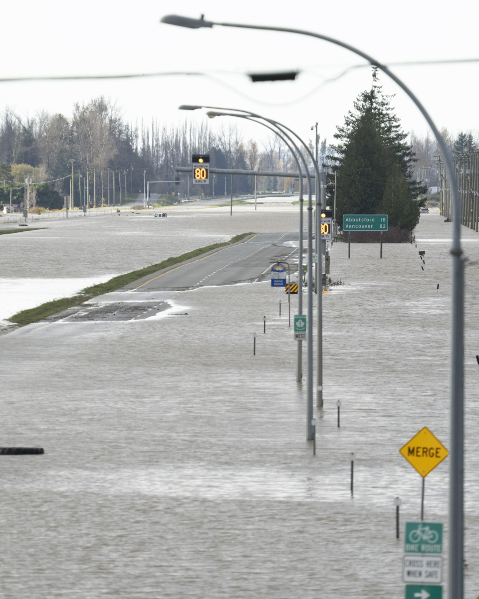 Flooding on Highway 1
