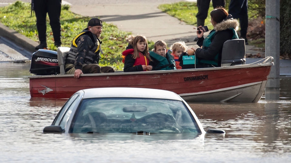 Abbotsford, B.C., flooding, Nov. 16, 2021