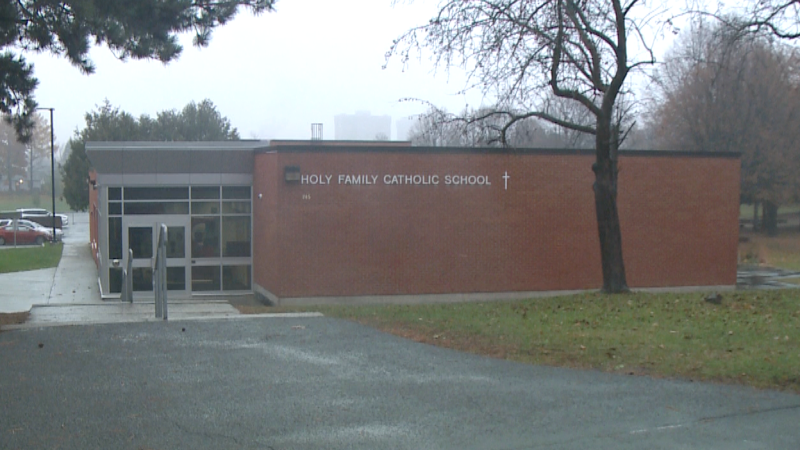 Holy Family School on Owl Drive in Ottawa. (Jim O'Grady/CTV News Ottawa)