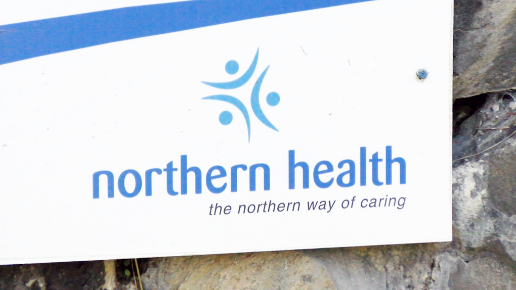 Northern Health logo on sign