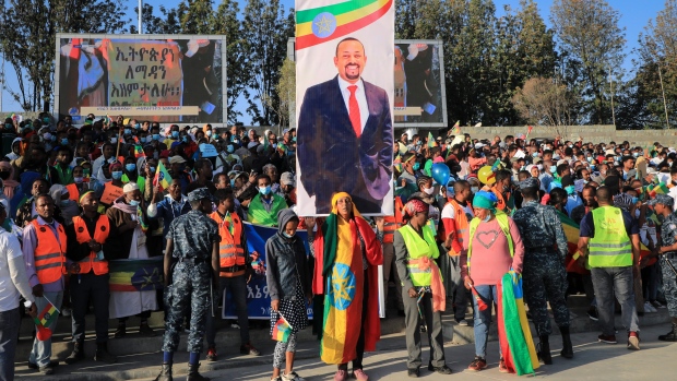 TV yang berafiliasi dengan negara mengatakan PM Ethiopia berada di garis depan