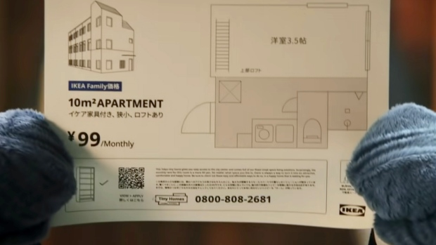 Ikea menawarkan apartemen kecil di Tokyo dengan harga kurang dari US per bulan