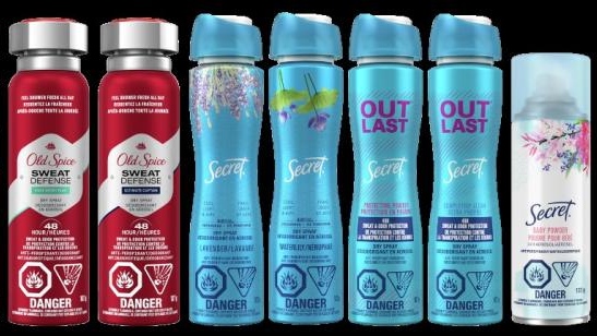 Ideaal plakband meester Old Spice and Secret deodorants recalled for cancer-causing chemical | CTV  News