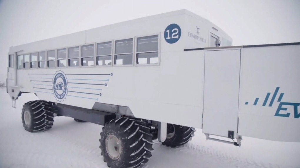 Ce mega-bus électrique promet des excursions polaires sans pollution ! (vidéo) Par Hilaire Picault  Image