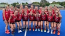 Team Canada's junior women’s field hockey team is stranded in South Africa over concerns surrounding the new COVID-19 Omicron variant. (Photo from Nancy Mollenhauer)