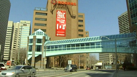 Ted Rogers Way is located at the corner of Jarvis and Church Streets. 