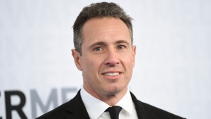 This May 15, 2019 file photo shows CNN news anchor Chris Cuomo at the WarnerMedia Upfront in New York. (Photo by Evan Agostini/Invision/AP, File) 
