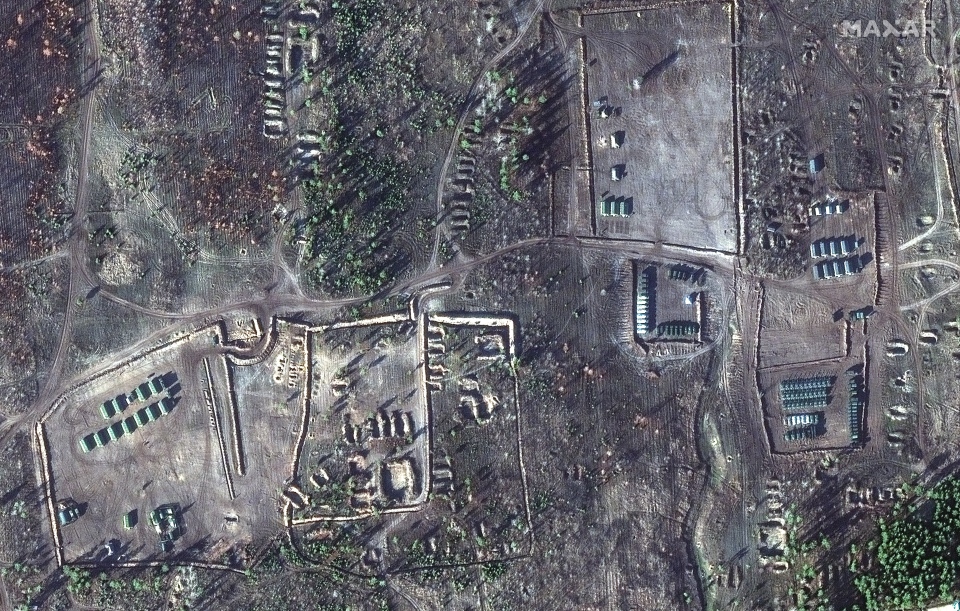 Russian troop location at Pogonovo training ground