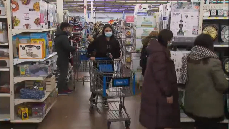 Walmart shopping spree for Afghan refugees