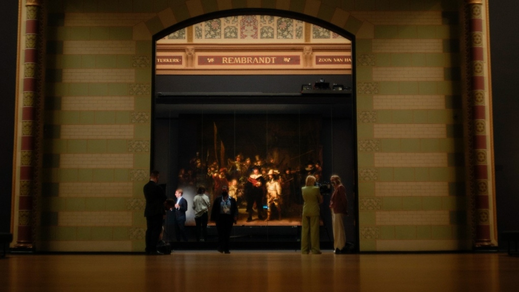 Rembrandt's painting 'the Night Watch'