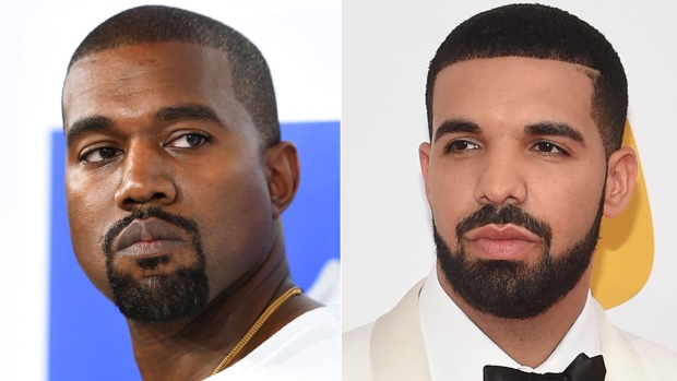 Kanye West dan Drake menjadi headline konser amal