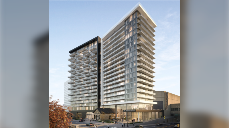 The owner of the Rideau Centre proposes a 21-storey mixed-use building attached to the downtown mall. (Photo courtesy: Ottawa.ca) 