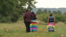 Cowessess First Nation in Saskatchewan has been working with the Catholic Church to put names to the 751 unmarked graves found at the site of the former Marieval Indian Residential School. (CTV National News)