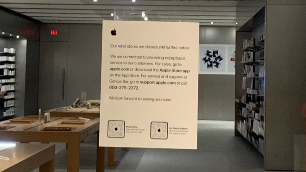 Apple Store di Rideau Center Ottawa tutup karena COVID-19