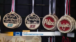From candles and resin boards to bath bombs and ornaments, TWB Home Décor has something for everyone this holiday season.
