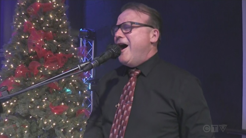 Jeff Wiseman, the CTV Lions Children's Christmas Telethon musical director, sings Merry Christmas Baby.