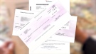 Big cheques are showing up in mailboxes across the country, taking Canadians by surprise.