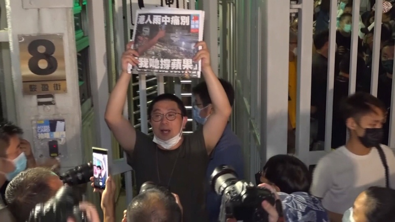 Canadian among seven taken into custody in Hong Kong