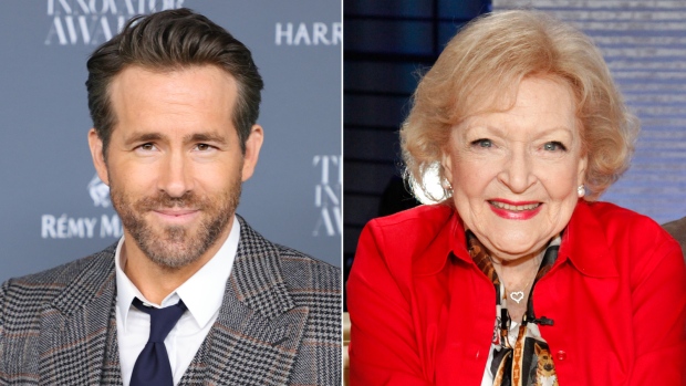 Ryan Reynolds responds to Betty White saying he can't get over her. (Getty Images/CNN)