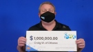 Craig Wheeler, of Ottawa, won $1 million with a Max Millions prize in the Dec. 17, 2021 Lotto Max draw. (Photo via OLG)