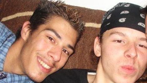 Friends Matthew Lawrence Victor Reynolds and Tyler Hawula were shot to death at a house party on Friday night. 